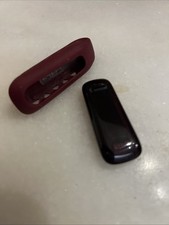 Fitbit One Wireless Activity  Sleep Tracker Burgundy Purple Case  No Charger 