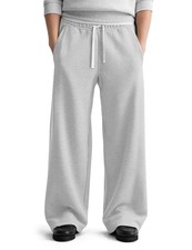 Men's Baggy Sweatpants Wide Leg Fleece Lined Lounge Sweat Pants Winter Therma...