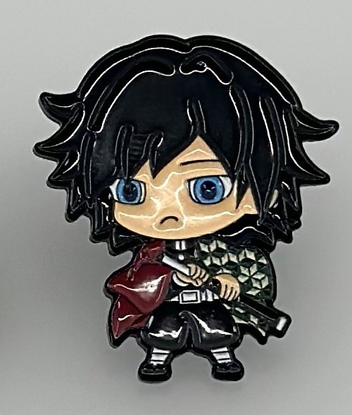 Demon Slayer - Giyu Tomioka - Kimetsu no Yaiba Enamel Pin