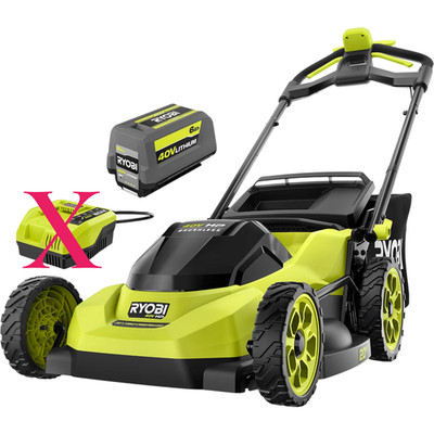 Ryobi 40V HP Brushless 20 in. Cordless Self Propelled Mower w 6Ah Battery
