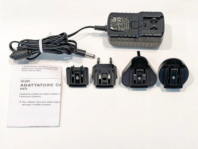Celestron AC Adapter (Model #18778, 2A/ 2.0 Amp/ 2000mA) for Telescopes