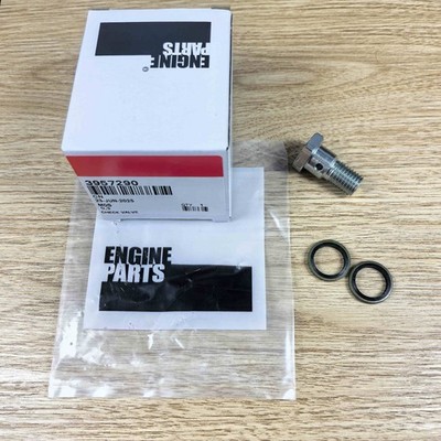 NEW 24V Common Rail Fuel Return Restricted Banjo Bolt 3957290 Fits Dodge Cummins