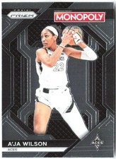 A'ja Wilson Panini Prizm Monopoly WNBA - All-Star WNBA3 2024 Las Vegas Aces