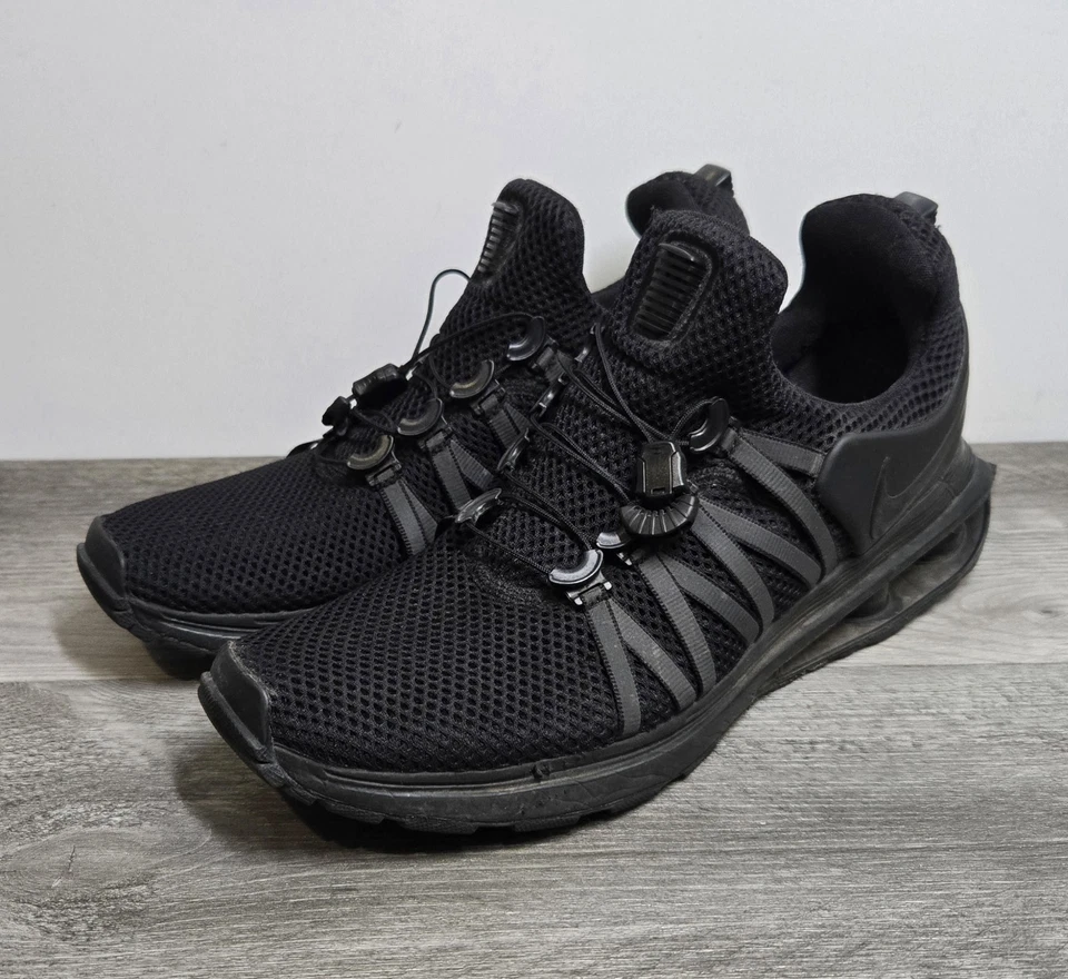 Nike Shox Gravity Triple Black Running Shoes AR1999-001 Men's Size 9 - Image 4 of 4