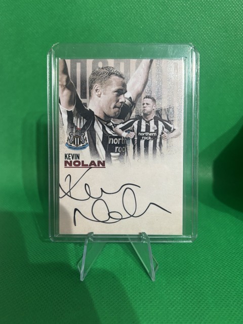 2024-25 Futera FX Newcastle Legends On-Card Auto Kevin Nolan 02/02