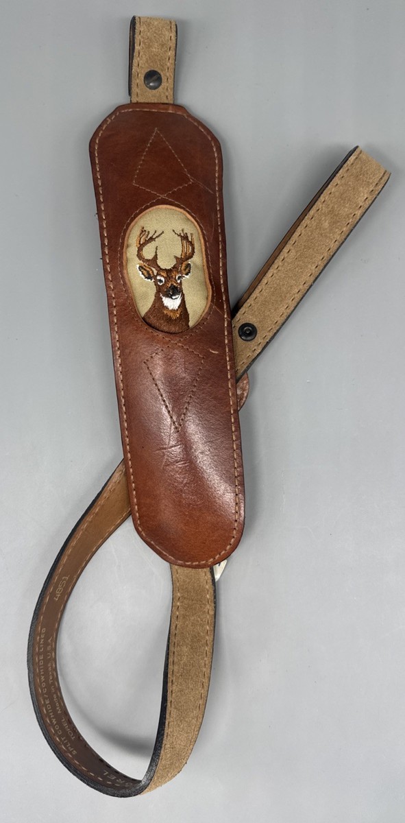 VTG Torel Rifle Shotgun Sling Brown Cowhide Leather 4851 Buck