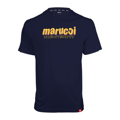Marucci Nightshift Adult Baseball Performance T-Shirt - Navy - Medium