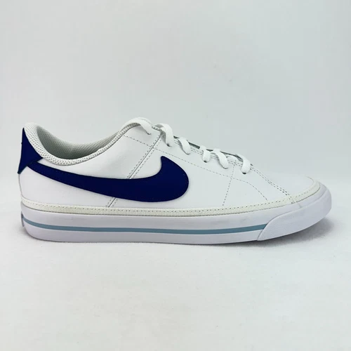 Scarpa da ginnastica Nike Court Legacy bassa bianca Mystic Navy taglia 7 (GS) per bambini grandi