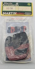 VINTAGE MARTIN Finger Tab pelle LH GRANDE mano ARCO ARCO NOS LEGGERE MADE IN USA