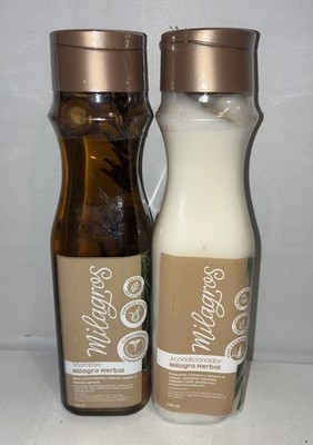 Kit -Shampoo Y Acondicionador Milagro Herbal Milagros 450ml