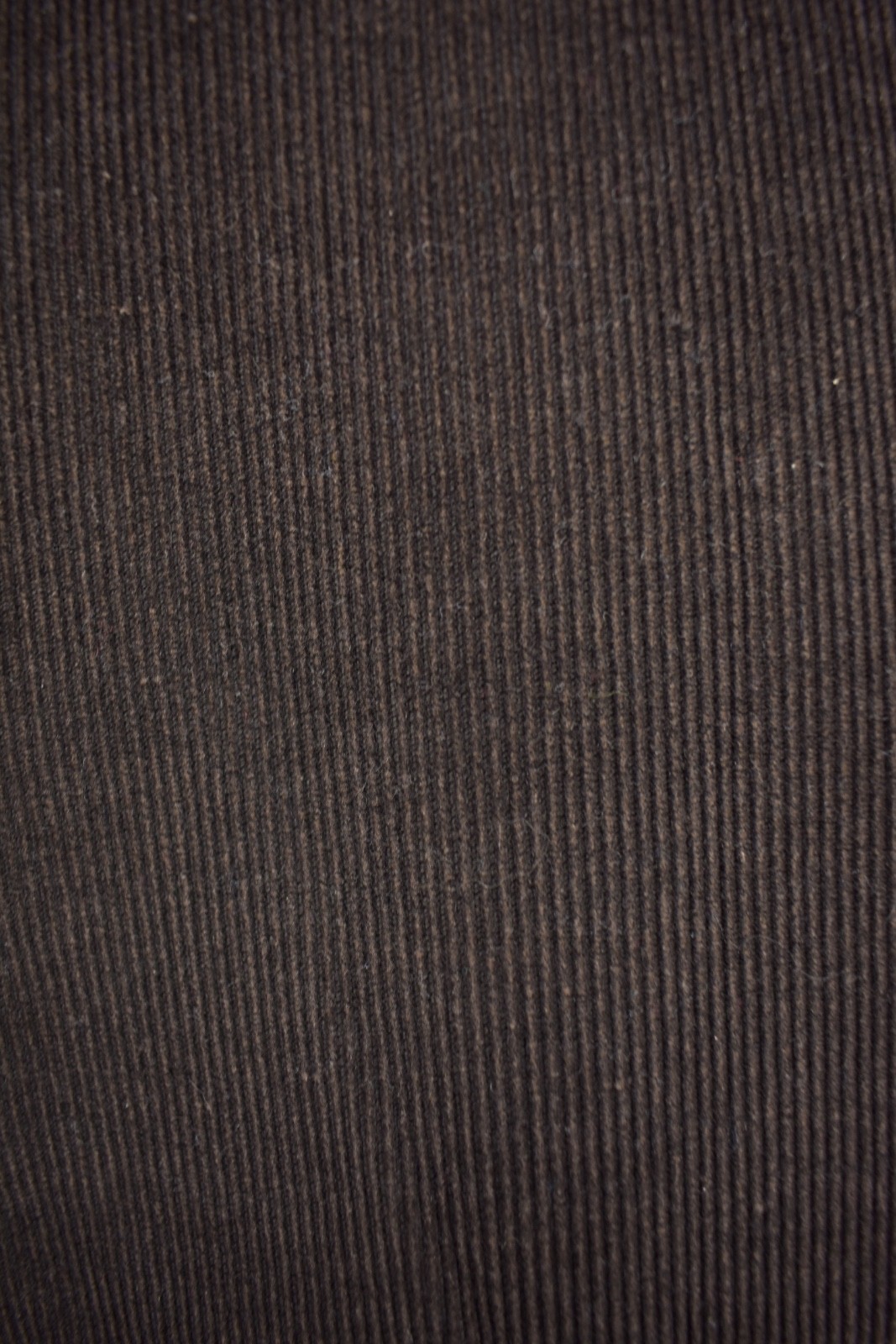 Madison Solid Dark Brown 100% Cotton Corduroy Two… - image 5