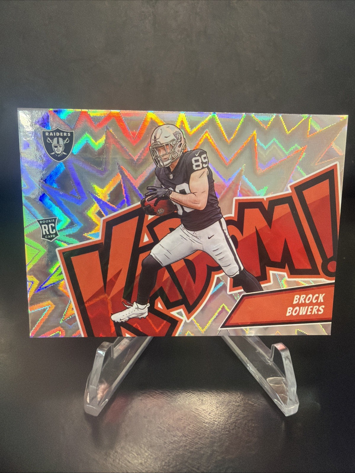 2024 Panini Absolute - Kaboom! Horizontal Brock Bowers #11 (RC)