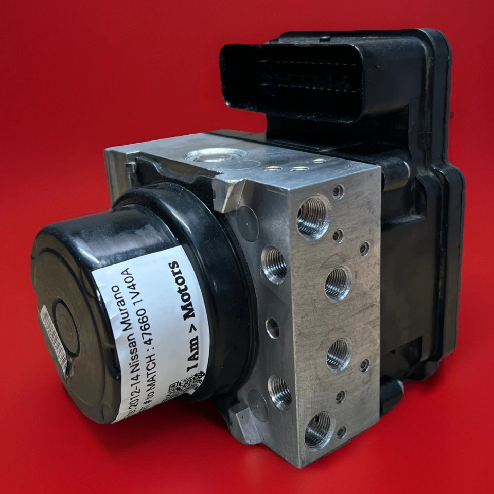 Módulo de bomba de freno ABS 2012-14 REACONDICIONADO Nissan Murano | 47660 1V40A Foto 3 de 4