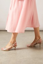 Good For The Sole Rose Gold Heeled Sandals Womens Occasion Heels