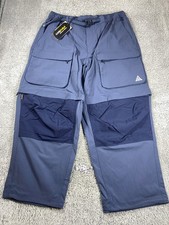 Nike ACG Smith Summit Zip Cargo Pants Size Medium Men Thunder Blue HV0591-437