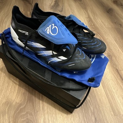 adidas Predator Elite FT FG Nocken Fußballschuhe Herren EUR 45 1/3 schwarz/blau