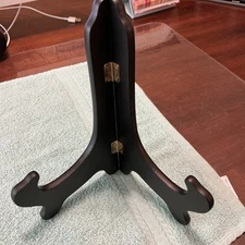 Black Wooden Display Easel 8” Tall 7” Wide