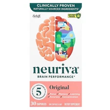Neuriva Brain Performance, Original, 30 Capsules