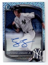 2025 Bowman Chrome Mega Box Prospect Autographs #BMAGL George Lombard Jr. Auto 