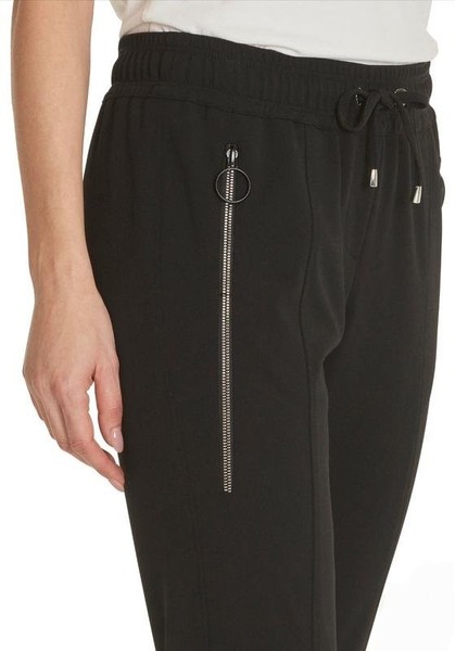 Women Betty Barclay Trousers Navy Viscose 36 / S /