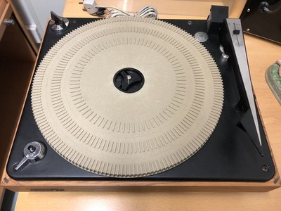 His master's voice type 665 vinyl turntable
