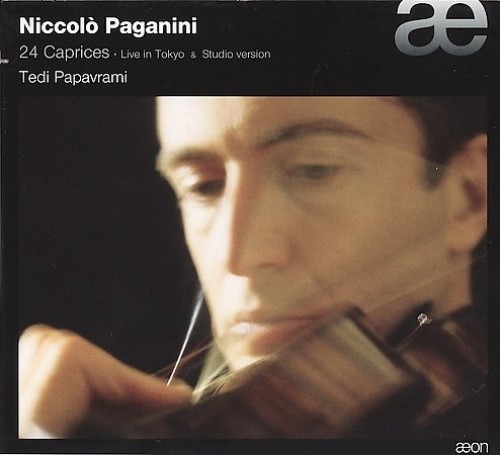 24 Caprices: Live in Tokyo & Studio Version by Papavrami Tedi Vln [Audio CD]