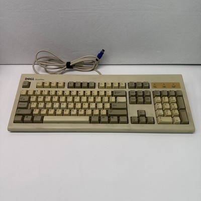 Dell SK-1000REW QuietKey PS/2 Wired Keyboard Vintage OEM