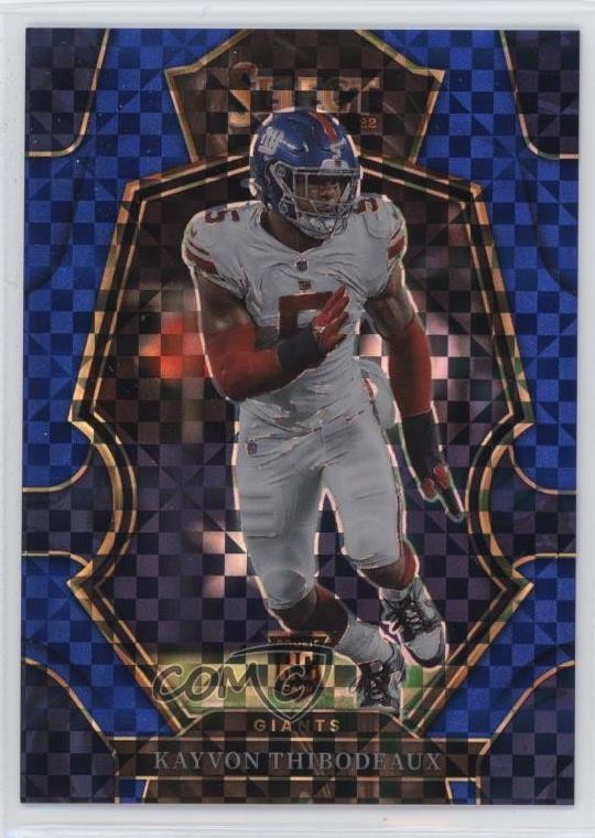 2022 Panini Select Premier Level Blue Prizm /149 Kayvon Thibodeaux #175 10vb