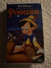 Pinocchio Walt Disney VHS Masterpiece Edition 1993 