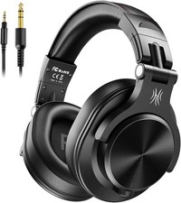 OneOdio A71 Hi-Res Studio Recording Headphones - Wired Over Ear Black