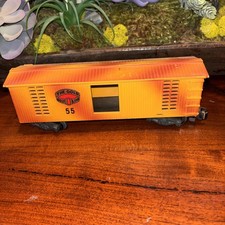 American Flyer 24055 55 Gold Belt Line Box Car Rare