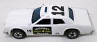 Vintage 1977 Hot Wheels Blackwalls White Police Car Loose Hong Kong