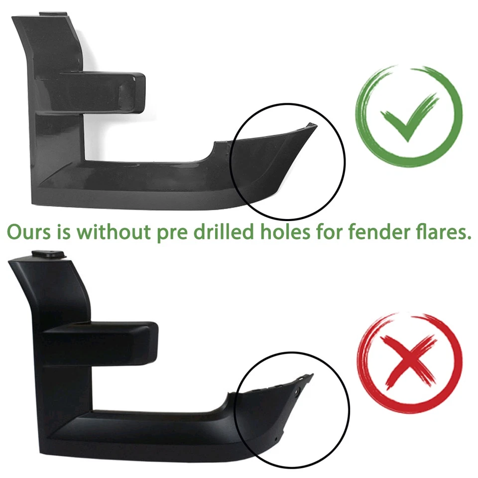 Pair Grille Molding Trim Headlight Bezel For 2015 2016 2017 Ford F150 F-150 - Изображение 2 из 4