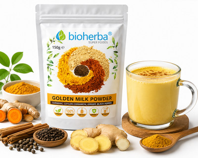 Golden Milk Getränkepulver Super Foods Ayurveda 150g