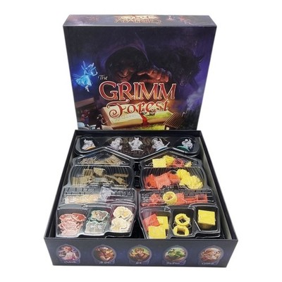 The Grimm Forest Board Game by Druid City Games Parts Only Incomplete Like New