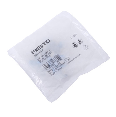 10x Festo Steckverschraubung QSM-M5-4 | 153304