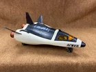 GI Joe Crusader Space Shuttle with Payload Figure 1987 Hasbro ARAH 3.75 Repaired