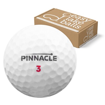 25 PINNACLE MIX LAKEBALLS / GOLFBÄLLE - QUALITÄT AAA / AA