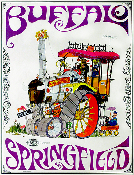 Buffalo Springfield - 1968 - Band Promo Poster | eBay