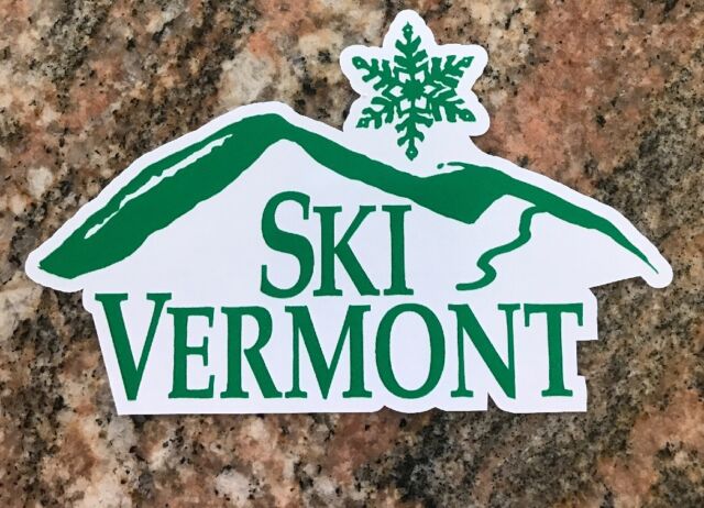 Ski Vermont Sticker - Ski Resort Skiing Snowboarding Mountain Sports Life Burton