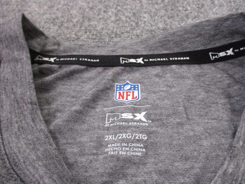 Washington Commanders Redskins Shirt Adult 2XL Gray Tied Football NFL Womens NEW - Picture 6 of 11