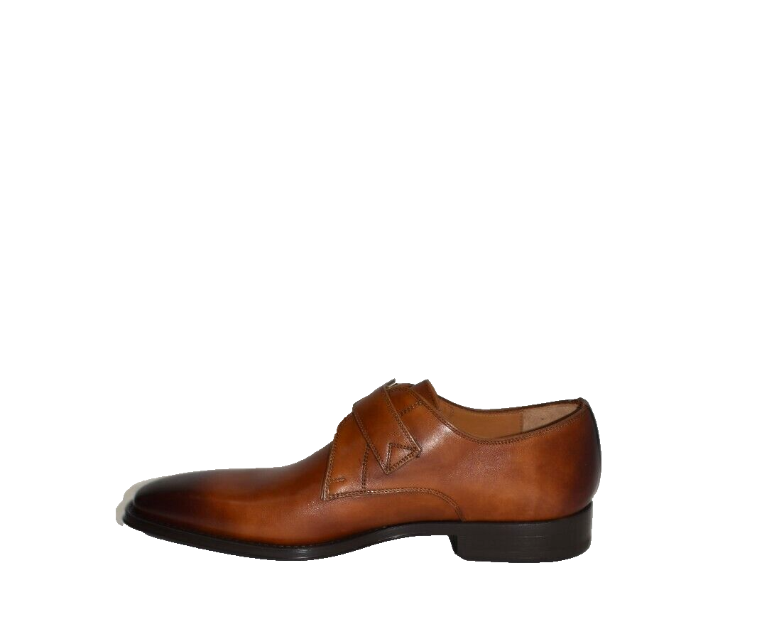Magnanni single monk burnished brown shoes Marcelino Men main image 3