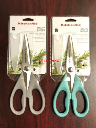 KitchenAid UTILITY SHEARS Premium STAINLESS STEEL All Purposes Sure-Grip Scissor - Picture 2 of 27