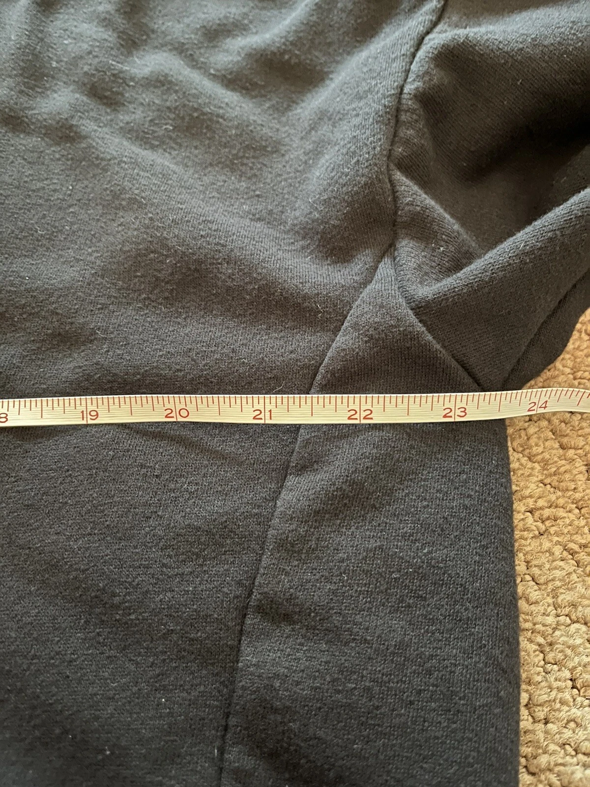 UNDERCOVER Felpa con cappuccio Victoria Secret oversize tagliata in pile nero seta e logo XS