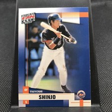 2002 DONRUSS FAN CLUB # 169 TSUYOSHI SHINJO BASEBALL CARD METS