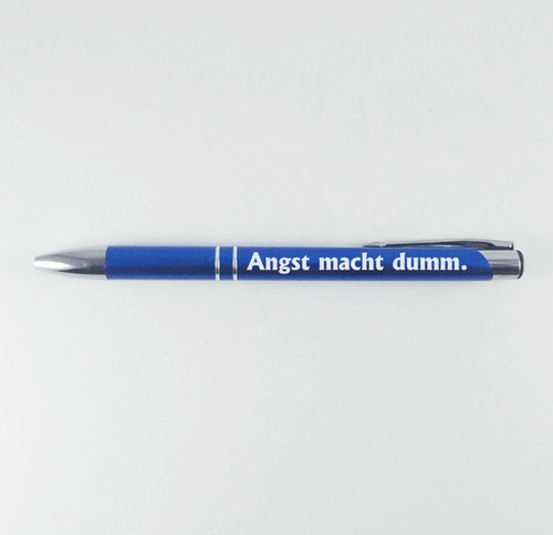Lasergravierter Kugelschreiber schwarz rot blau aus Metall verschiedene Motive - Picture 2 of 40