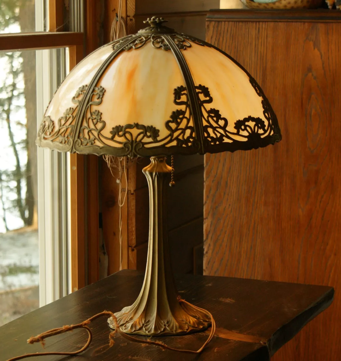Vintage art cheap deco lamp
