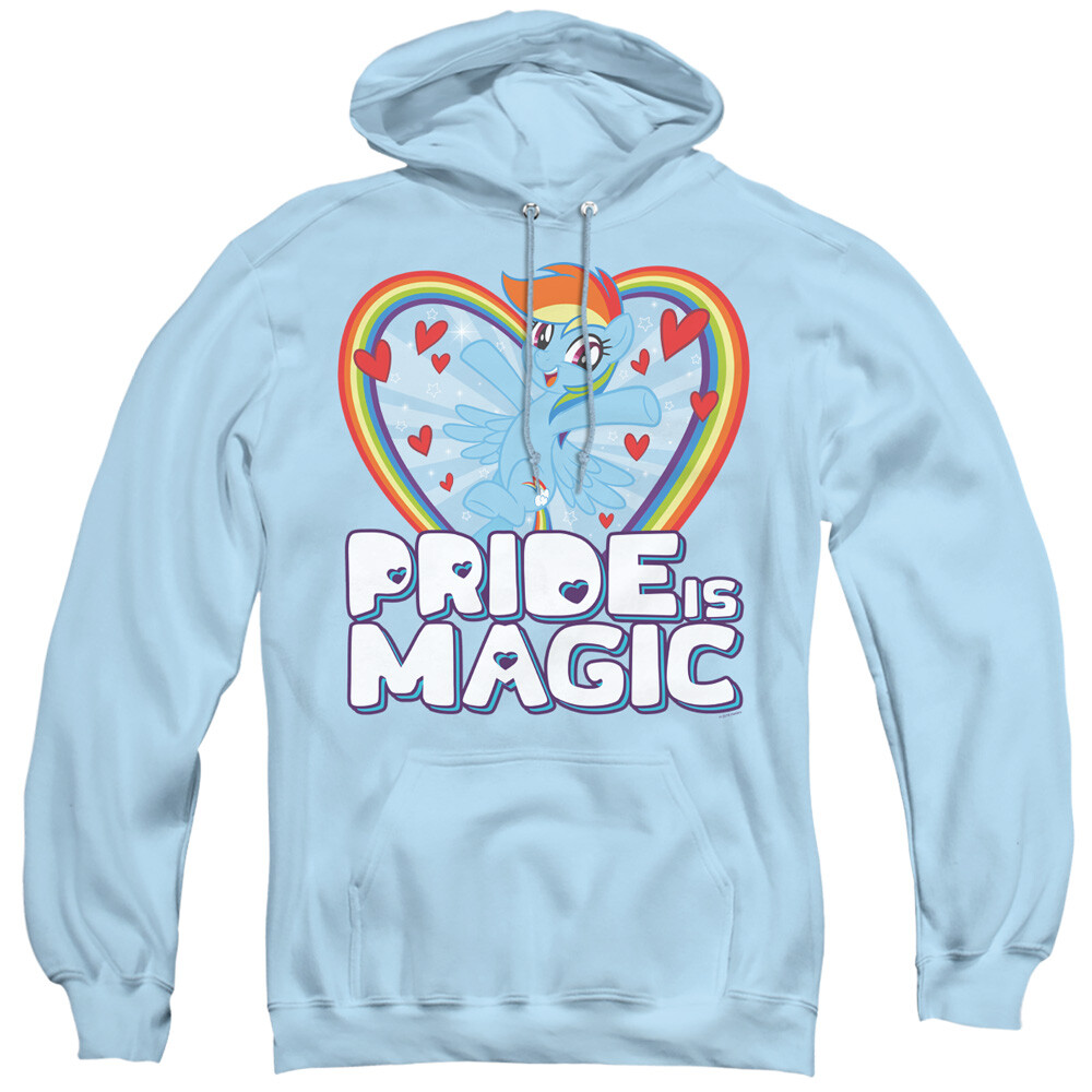Felpa con cappuccio My Little Pony Pride is Magic blu chiaro