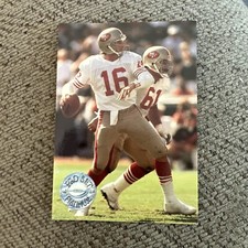 1991 Pro Set Platinum Joe Montana 139 San Francisco 49Ers HOF Football Card 2L