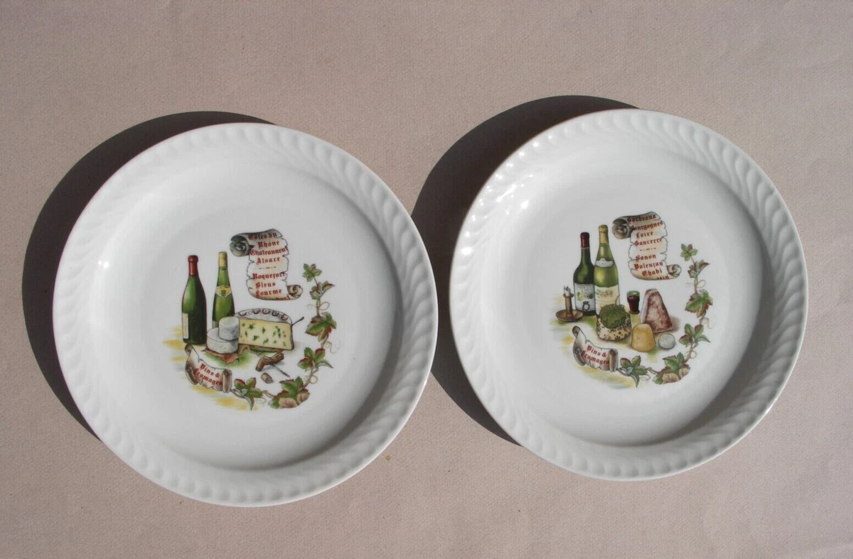 Troc 12 petites assiettes Martin China Limoges France